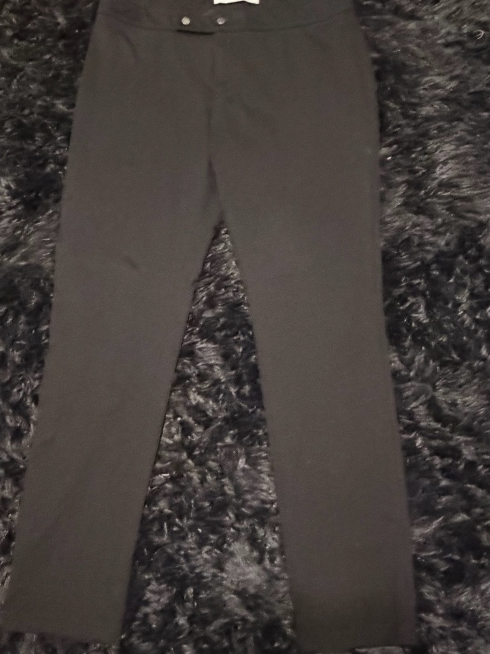 Foxcroft Black Women's Straight Leg Dress Pants